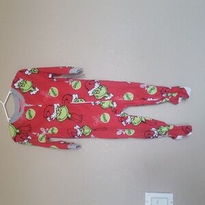 Grinch Red Kids One Piece